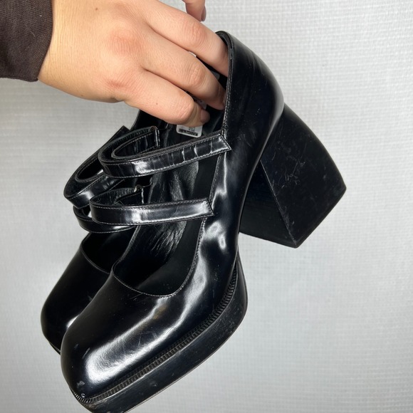 Nodaleto Bulla Babies Platform Mary Janes Square Toe Block Heel Size‎ 40 Pumps - Picture 4 of 8